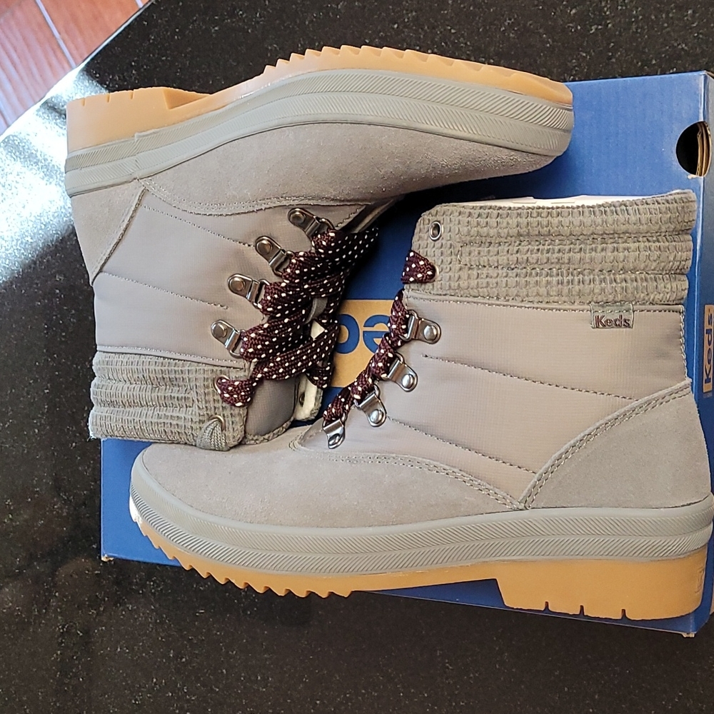 Camp Boot Suede Mix Charcoal - Picture 5 of 10